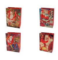 Opakowanie Torba prezentowa świąteczna Brokat 23,5x17,5x8 mix