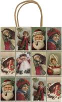 Opakowanie Torebka ozdobna A5 STBAG102 Mikołaje Święta