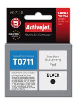 Opakowanie Tusz Activejet AE-711R (zamiennik Epson T0711, T0891, T1001; Premium; 9 ml; czarny)