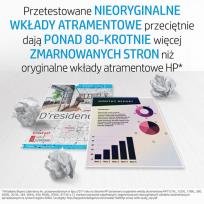 Opakowanie Tusz HP czarny HP 653, HP653=3YM75AE, 360 str.