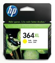 Opakowanie Tusz HP żółty HP 364XL, HP364XL=CB325EE, 750 str.,6 ml