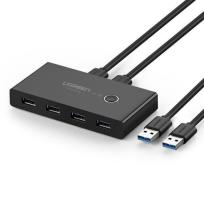 Okładka książki UGREEN SWITCH PRZEŁĄCZNIK KVM USB 2X4 USB 3.0 CZAR