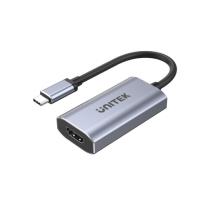 Opakowanie UNITEK ADAPTER USB-C - HDMI 2.1, 8K, ALU, 15CM
