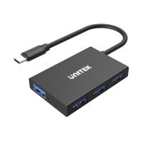 Opakowanie UNITEK HUB USB-C 10GBPS, 4X USB-A, H1301A