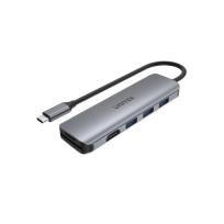 Opakowanie UNITEK HUB USB-C 3XUSB 3.1 GEN1, HDMI, SD/MSD
