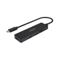 Opakowanie UNITEK HUB USB-C 3XUSB 3.1 GEN1,SD MICROSD, H1108B
