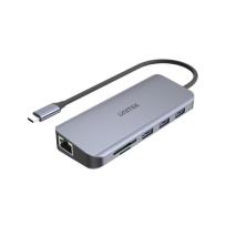 Opakowanie UNITEK HUB USB-C 3XUSB 3.1, PD, HDMI, SD, VGA RJ45
