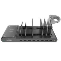 Opakowanie UNITEK STACJA ŁADUJĄCA 8X USB + QI WIRELESS 96W