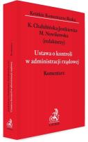 Okładka książki Ustawa o kontroli w administracji rządowej