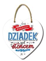 Opakowanie Zawieszka Serce 39-La Viva!-Dziadek