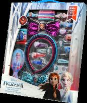 Opakowanie Zestaw akcesoriów do włosów Frozen 34 elemenenty WD20564