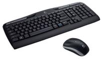 Opakowanie Zestaw bezprzewodowa klawiatura + mysz Logitech  920-003999 (membranowa; USB 2.0; kolor czarny; optyczna)