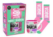 Opakowanie Zestaw kubek + skarpetki Babcia rządzi