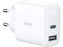 Okładka książki AUEKY PA-F3S ŁADOWARKA SIECIOWA 32W 2XUSB-C PD 3.0