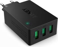Okładka książki AUEKY PA-U35 ŁADOWARKA SIECIOWA 30W 3XUSB AIPOWER