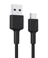 Okładka książki AUKEY CB-CA2 OEM KABEL USB-C QC 2M 3A 60W NYLON