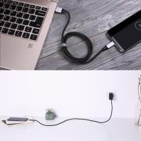 Opakowanie AUKEY CB-CD2 ULTRASZYBKI KABEL USB-C QC 1M NYLON