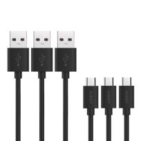 Okładka książki AUKEY CB-D10 KABLE MICRO USB 3 SZT 1.2M QC 3.0