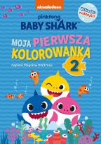 Okładka książki Baby Shark. Moja pierwsza kolorowanka 2