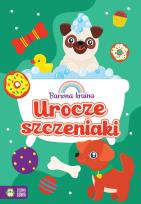 Okładka książki Barwna kraina. Urocze szczeniaki