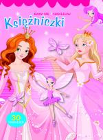 Okładka książki Baw się i naklejaj. Księżniczki