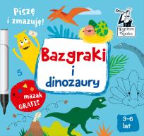 Okładka książki Bazgraki i dinozaury