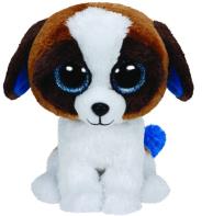 Opakowanie Beanie Boos DUKE - biało-brązowy piesek średni