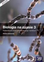 Okładka książki Biologia na czasie 3 Podręcznik Zakres rozszerzony Szkoła ponadgimnazjalna LO 3 ZR w.2017 NE