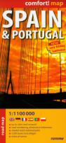 Okładka książki Comfort!map Hiszpania i Portugalia 1:1 100 000