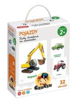 Okładka książki CzuCzu Karty obrazkowe na sznurku Pojazdy