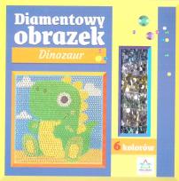 Okładka książki Diamentowy obrazek. Dinozaur