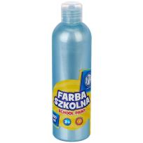 Opakowanie Farba szkolna Astra 250ml perłowa niebieska