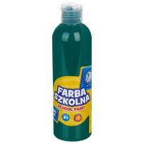 Opakowanie Farba szkolna ciemno zielona 250ml ASTRA