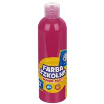 Opakowanie Farba szkolna różowa 250ml ASTRA