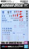 Okładka książki GUNDAM DECAL 121 MS GUNDAM AGE MULTIUSE 1