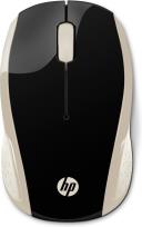 Okładka książki HP Wireless Mouse HP200 czarno-złota 2HU83AA