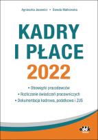 Okładka książki Kadry i płace 2022 /PPK1458