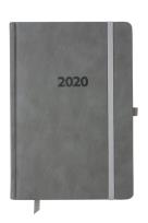 Opakowanie Kalendarz 2020 A5 dzienny Lux Registry szary