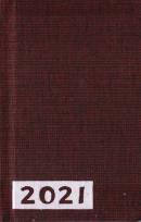 Okładka książki Kalendarz 2021 Tygodniowy Płótno MIX