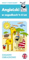 Okładka książki Kapitan Nauka. Angielski 4-6 lat Zagadki obrazkowe