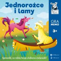 Okładka książki Kapitan Nauka. Lamy i jednorożce. Gra memo