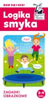 Okładka książki Kapitan Nauka. Logika smyka. Zagadki obrazkowe