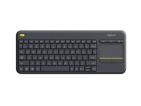 Okładka książki Klawiatura Logitech K400 920-007145 (USB 2.0; kolor czarny