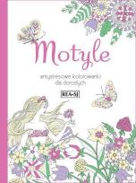 Okładka książki Kolorowanki dla dorosłych Motyle