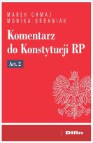 Okładka książki Komentarz do Konstytucji RP art. 2