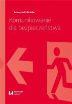 Okładka książki Komunikacja dla bezpieczeństwa