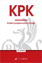 Okładka książki KPK. Kodeks postępowania karnego wyd. 47