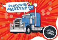 Okładka książki Kredki w dłoń. Pracowite maszyny