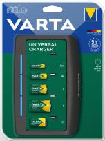 Opakowanie Ładowarka VARTA UNIVERSAL - AA/AAA/C/D/9V
