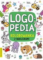 Okładka książki Logopedia. Kolorowanka z naklejkami 4